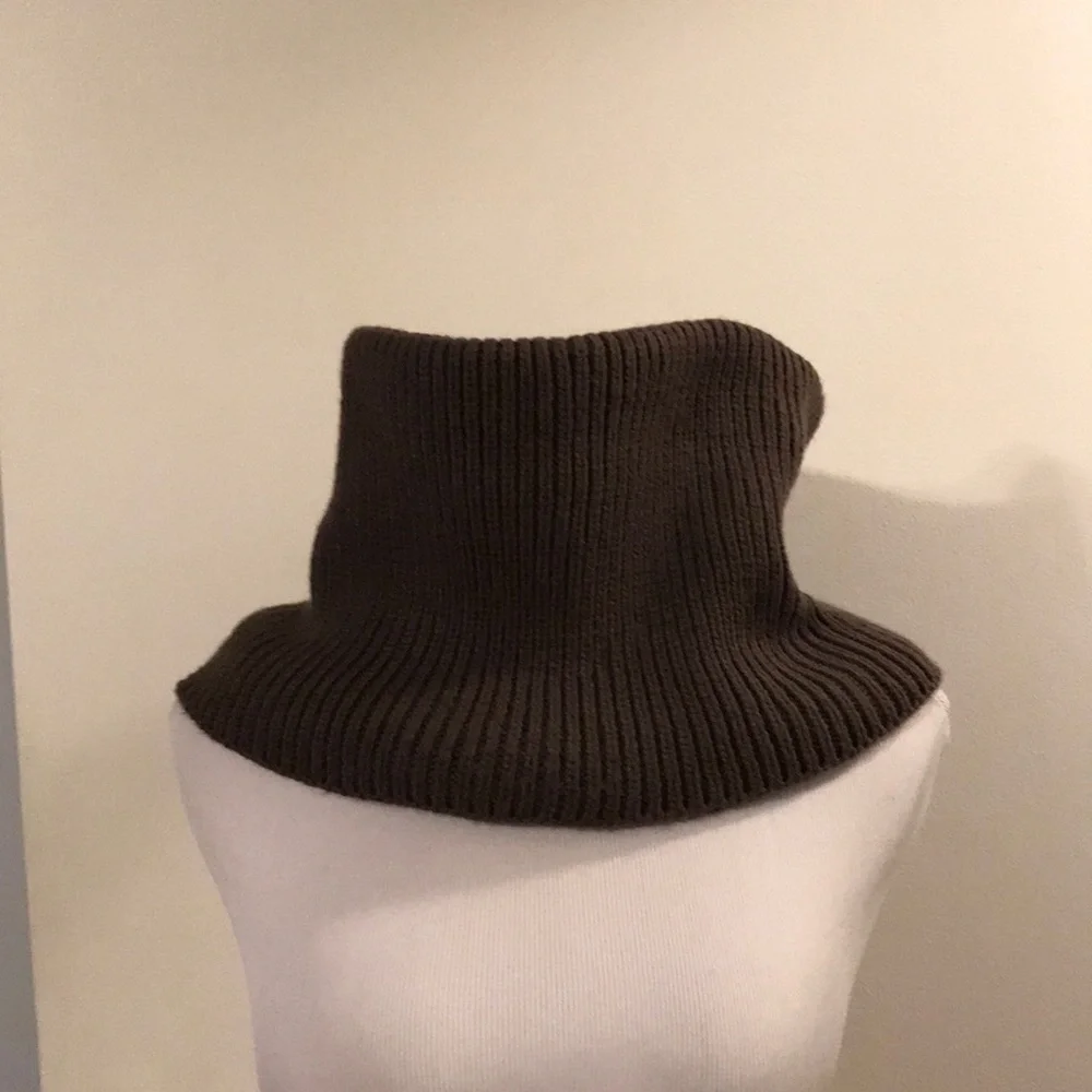 Light brown extra large cowl neck